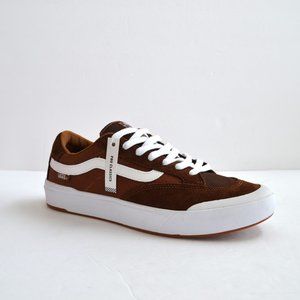 VANS BERLE PRO POTTING SOIL BROWN SNEAKER SHOES